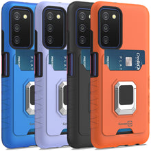 Load image into Gallery viewer, Samsung Galaxy A03s Case with Metal Ring - Card Series