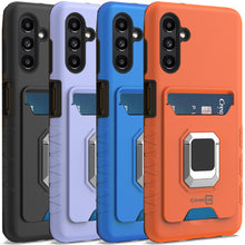 Load image into Gallery viewer, Samsung Galaxy A04S / Galaxy A13 5G Credit Card Holder Phone Case w/ Ring
