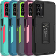 Load image into Gallery viewer, Samsung Galaxy A04S / Galaxy A13 5G Case Heavy Duty Rugged Phone Cover w/ Kickstand