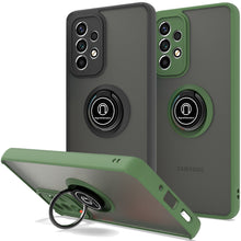 Load image into Gallery viewer, Samsung Galaxy A53 5G Case - Clear Tinted Metal Ring Phone Cover