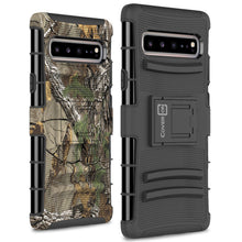 Load image into Gallery viewer, Samsung Galaxy S10 5G Holster Case - Hybrid Case with Belt Clip - Explorer Series