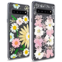 Load image into Gallery viewer, Samsung Galaxy S10 5G Flower Case Handmade Slim Fit TPU Phone Cover - Real Flower TPU Series