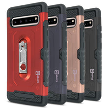 Load image into Gallery viewer, Samsung Galaxy S10 5G Kickstand Case with Card Holder - Zipp Series