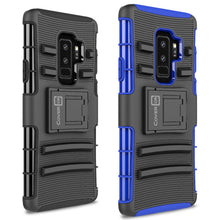 Load image into Gallery viewer, Samsung Galaxy S9 Plus Holster Case - Hybrid Case with Belt Clip - Explorer Series