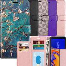 Load image into Gallery viewer, Samsung Galaxy J4 Prime / J4 Plus / J4 Core Wallet Case - RFID Blocking Leather Folio Phone Pouch - CarryALL Series