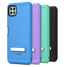 Load image into Gallery viewer, Boost Mobile Celero 5G Case - Metal Kickstand Hybrid Phone Cover - SleekStand Series