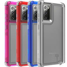 Load image into Gallery viewer, Samsung Galaxy Note 20 Clear Case - Full Body Tough Military Grade Shockproof Phone Cover
