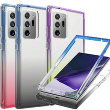 Load image into Gallery viewer, Samsung Galaxy Note 20 Ultra Clear Case Full Body Colorful Phone Cover - Gradient Series