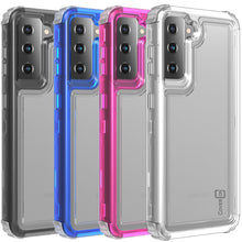 Load image into Gallery viewer, Samsung Galaxy S21 Clear Case - Full Body Tough Military Grade Shockproof Phone Cover