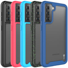 Load image into Gallery viewer, Samsung Galaxy S21 FE Case - Heavy Duty Shockproof Clear Phone Cover - EOS Series