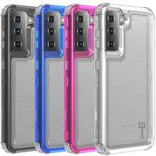 Load image into Gallery viewer, Samsung Galaxy S21 Plus Clear Case - Full Body Tough Military Grade Shockproof Phone Cover