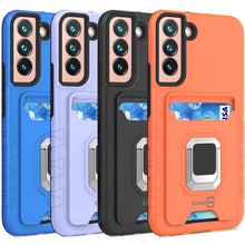 Load image into Gallery viewer, Samsung Galaxy S22 Case with Metal Ring - Card Series