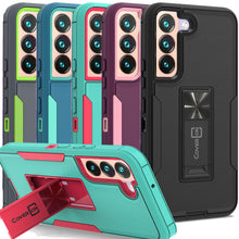Load image into Gallery viewer, Samsung Galaxy S22 Plus Case with Magnetic Kickstand