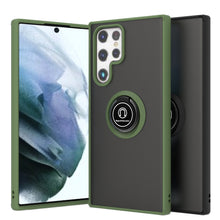 Load image into Gallery viewer, Samsung Galaxy S22 Ultra Case - Clear Tinted Metal Ring Phone Cover - Dynamic Series