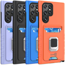 Load image into Gallery viewer, Samsung Galaxy S22 Ultra Case with Metal Ring - Card Series