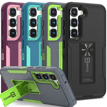 Load image into Gallery viewer, Samsung Galaxy S23+ Plus Case Heavy Duty Rugged Phone Cover w/ Kickstand