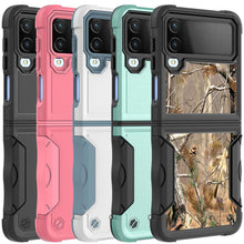 Load image into Gallery viewer, Samsung Galaxy Z Flip 4 Case Heavy Duty Military Grade Phone Cover