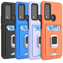Load image into Gallery viewer, TCL 20 XE Case with Metal Ring - Card Series