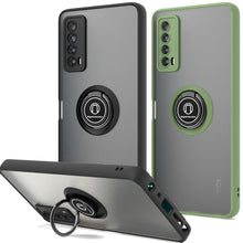 Load image into Gallery viewer, TCL Stylus 5G Ring Case Clear Tinted Back Phone Cover