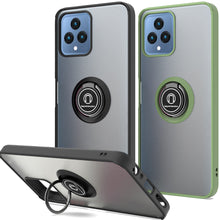 Load image into Gallery viewer, T-Mobile Revvl 6 5G Ring Case Clear Tinted Back Phone Cover