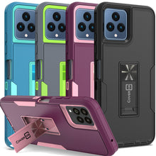 Load image into Gallery viewer, T-Mobile Revvl 6 5G Case Heavy Duty Rugged Phone Cover w/ Kickstand