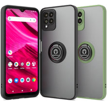 Load image into Gallery viewer, T-Mobile Revvl 6 Pro 5G Ring Case Clear Tinted Back Phone Cover