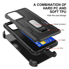 Load image into Gallery viewer, Samsung Galaxy A53 5G Case - Heavy Duty Card Holder Belt Clip Holster Cover