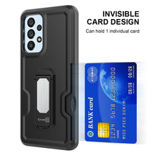 Load image into Gallery viewer, Samsung Galaxy A53 5G Case - Heavy Duty Card Holder Belt Clip Holster Cover