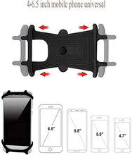 Load image into Gallery viewer, CoreLife Bike Motorcycle Phone Mount Secure Bicycle Phone Holder Universal Cycling Silicone Handlebar Easy to Install Accessories Fit iPhone Samsung LG Motorola