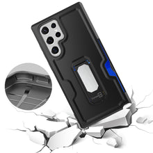 Load image into Gallery viewer, Samsung Galaxy S22 Ultra 5G Case - Heavy Duty Card Holder Belt Clip Holster Cover