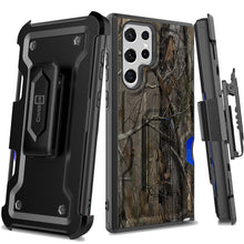 Load image into Gallery viewer, Samsung Galaxy S22 Ultra 5G Case - Heavy Duty Card Holder Belt Clip Holster Cover