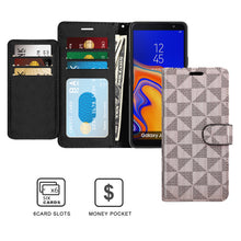 Load image into Gallery viewer, Samsung Galaxy J4 Prime / J4 Plus / J4 Core Wallet Case - RFID Blocking Leather Folio Phone Pouch - CarryALL Series