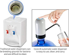 Load image into Gallery viewer, CoreLife Electric Water Dispenser, Automatic 2-5 Gallon Portable Water Bottle Jug Dispenser Pump