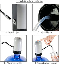 Load image into Gallery viewer, CoreLife Electric Water Dispenser, Automatic 2-5 Gallon Portable Water Bottle Jug Dispenser Pump