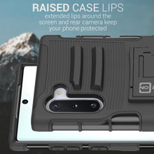 Load image into Gallery viewer, Samsung Galaxy Note 10 Holster Case - Hybrid Case with Belt Clip - Explorer Series