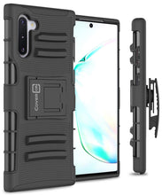 Load image into Gallery viewer, Samsung Galaxy Note 10 Holster Case - Hybrid Case with Belt Clip - Explorer Series
