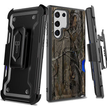 Load image into Gallery viewer, Samsung Galaxy S22 5G Case Holster Belt Clip Phone Cover w/ Card Holder & Kick Stand