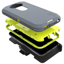 Load image into Gallery viewer, LG Phoenix 5 / Fortune 3 Holster Case - Heavy Duty Shockproof Case with Belt Clip