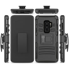 Load image into Gallery viewer, Samsung Galaxy S9 Plus Holster Case - Hybrid Case with Belt Clip - Explorer Series
