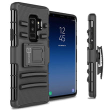 Load image into Gallery viewer, Samsung Galaxy S9 Plus Holster Case - Hybrid Case with Belt Clip - Explorer Series