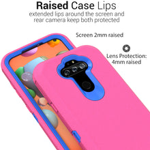 Load image into Gallery viewer, LG Phoenix 5 / Fortune 3 Holster Case - Heavy Duty Shockproof Case with Belt Clip