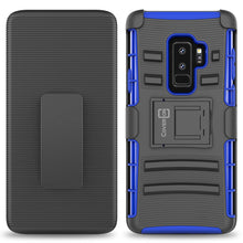 Load image into Gallery viewer, Samsung Galaxy S9 Plus Holster Case - Hybrid Case with Belt Clip - Explorer Series