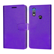 Load image into Gallery viewer, Motorola Moto E (2020) Wallet Case - RFID Blocking Leather Folio Phone Pouch - CarryALL Series