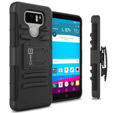 Load image into Gallery viewer, LG G6 / G6 Plus Holster Case - Hybrid Case with Belt Clip - Explorer Series