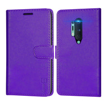 Load image into Gallery viewer, OnePlus 8 Pro Wallet Case - RFID Blocking Leather Folio Phone Pouch - CarryALL Series