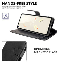 Load image into Gallery viewer, Google Pixel 4a Wallet Case - RFID Blocking Leather Folio Phone Pouch - CarryALL Series