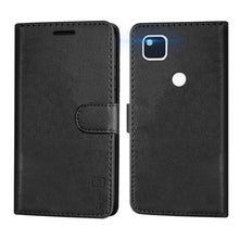Load image into Gallery viewer, Google Pixel 4a Wallet Case - RFID Blocking Leather Folio Phone Pouch - CarryALL Series