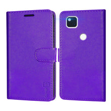 Load image into Gallery viewer, Google Pixel 4a Wallet Case - RFID Blocking Leather Folio Phone Pouch - CarryALL Series