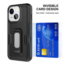 Load image into Gallery viewer, Apple iPhone 14 Plus Case Holster Belt Clip Phone Cover w/ Card Holder & Kick Stand