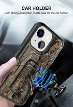 Load image into Gallery viewer, Apple iPhone 14 Plus Case Holster Belt Clip Phone Cover w/ Card Holder & Kick Stand